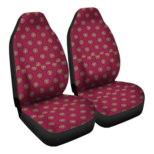 Captain Marvel Pattern 3 Car Seat Covers - One size