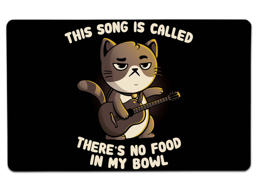 Cat Song Large Mouse Pad