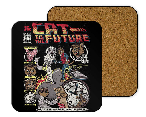Cat To The Future Coasters