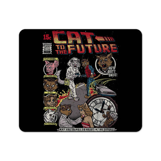 Cat To The Future Mouse Pad