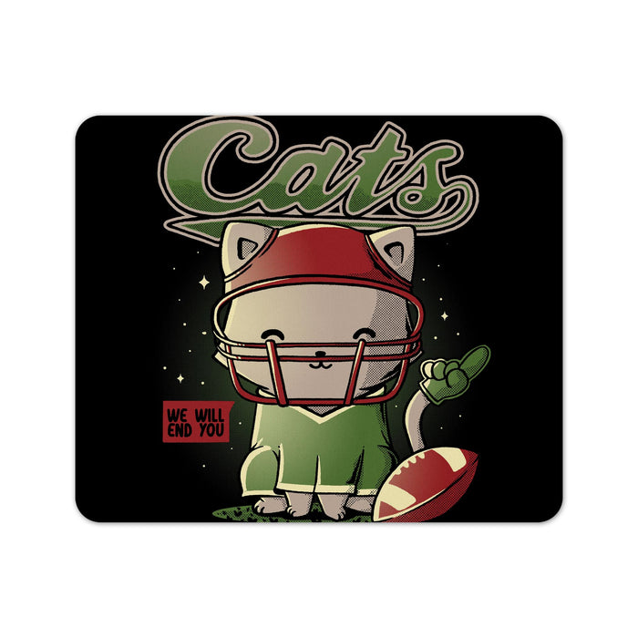 Cats Football Mouse Pad