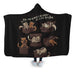 Cats in a Box Hooded Blanket
