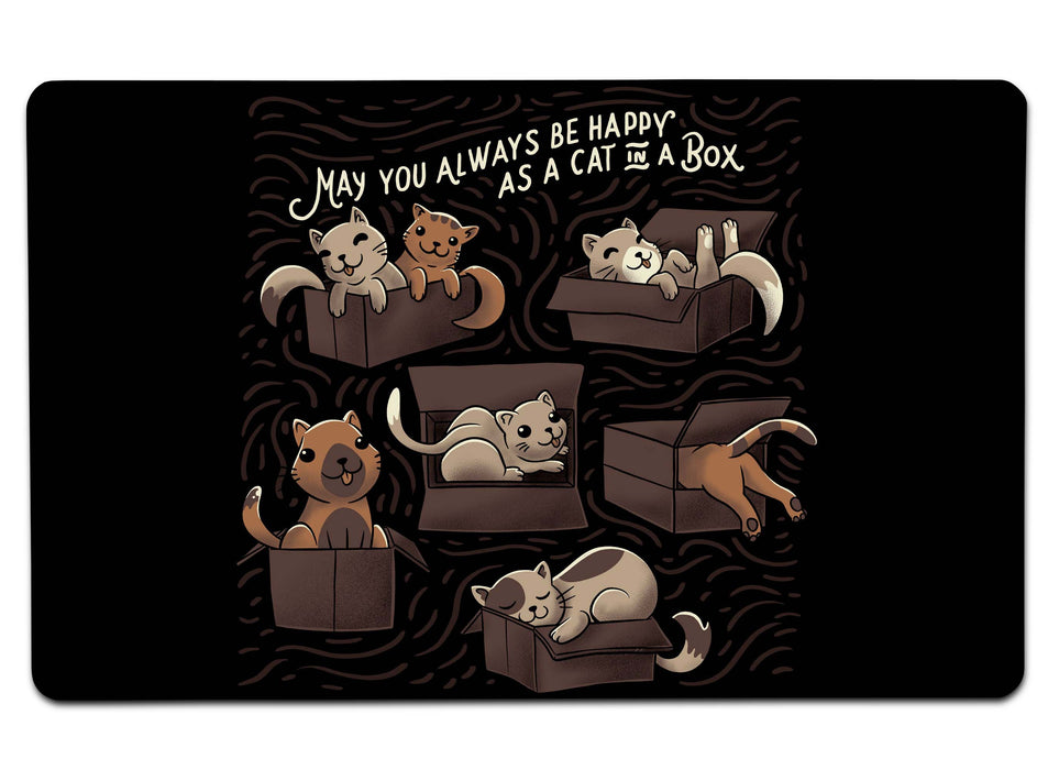 Cats in a Box Large Mouse Pad