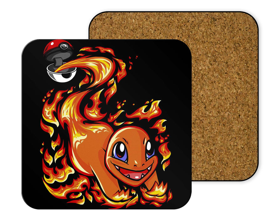 Charmander Pokeball Coasters