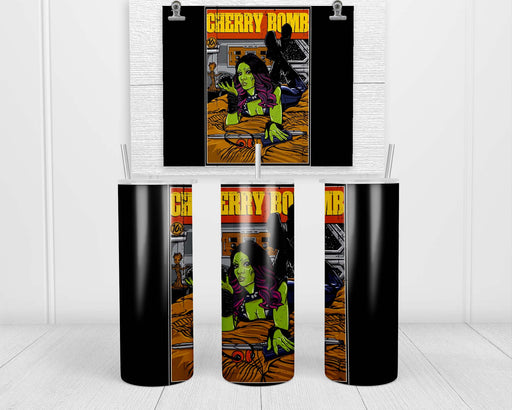 Cherry Bomb Double Insulated Stainless Steel Tumbler