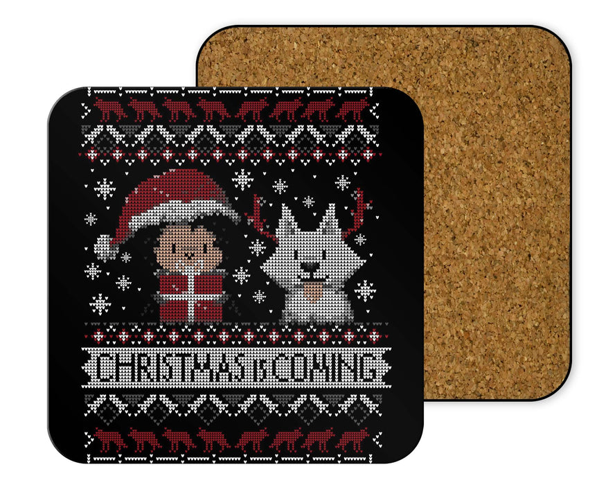 Christmas Is Coming Coasters