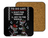 Christmas List Coasters