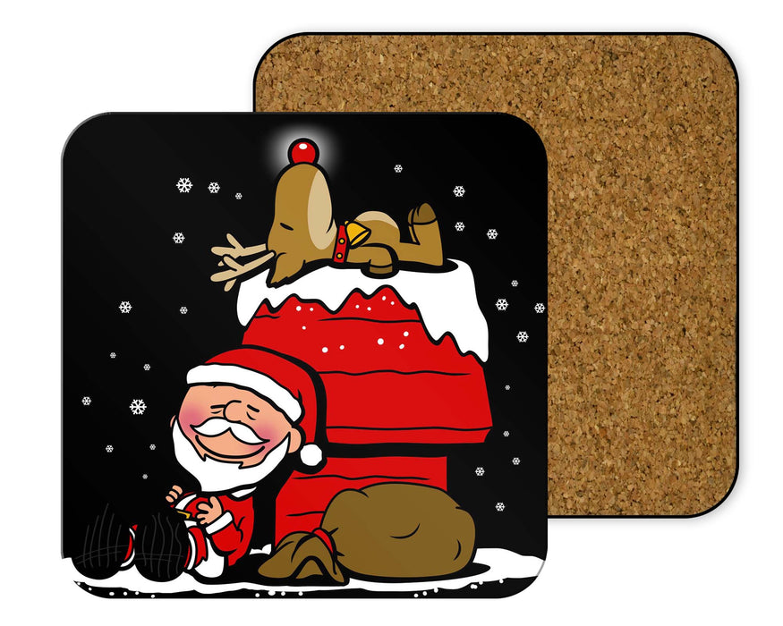 Christmas Nuts Coasters