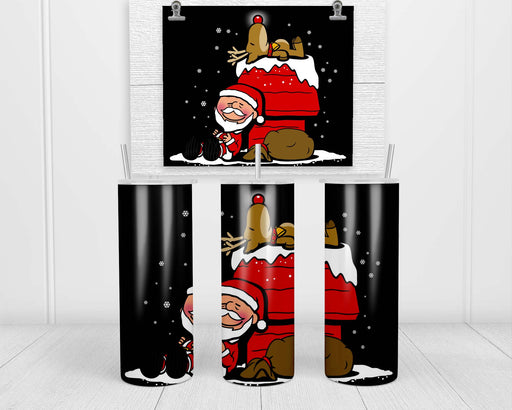 Christmas Nuts Double Insulated Stainless Steel Tumbler