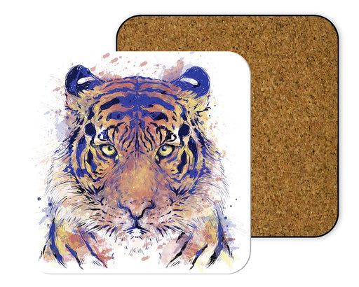 Chromatic Tiger Coasters