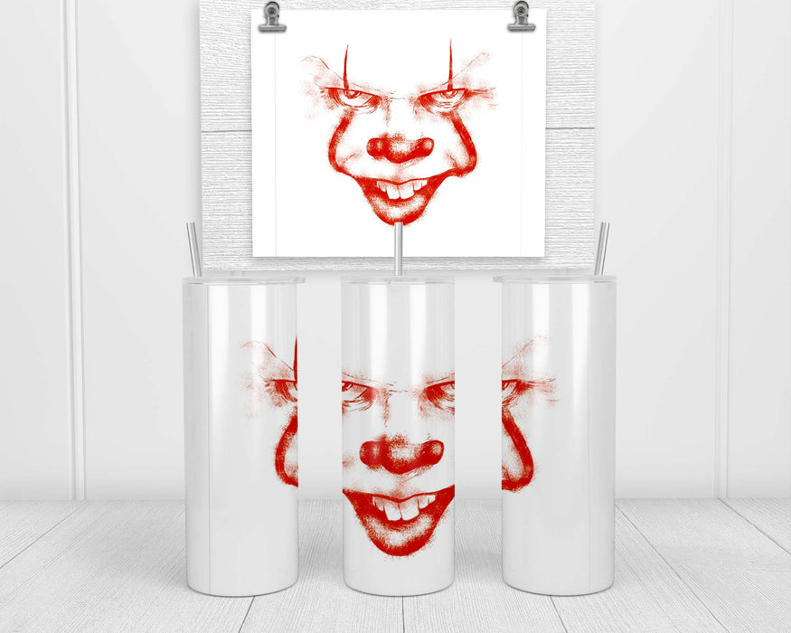 Clown Says Hello Double Insulated Stainless Steel Tumbler