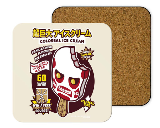 Colossal Ice Cream Coasters