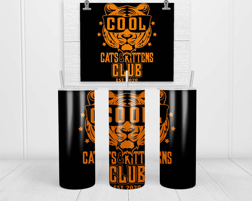 Cool Cats And Kittens Club Double Insulated Stainless Steel Tumbler