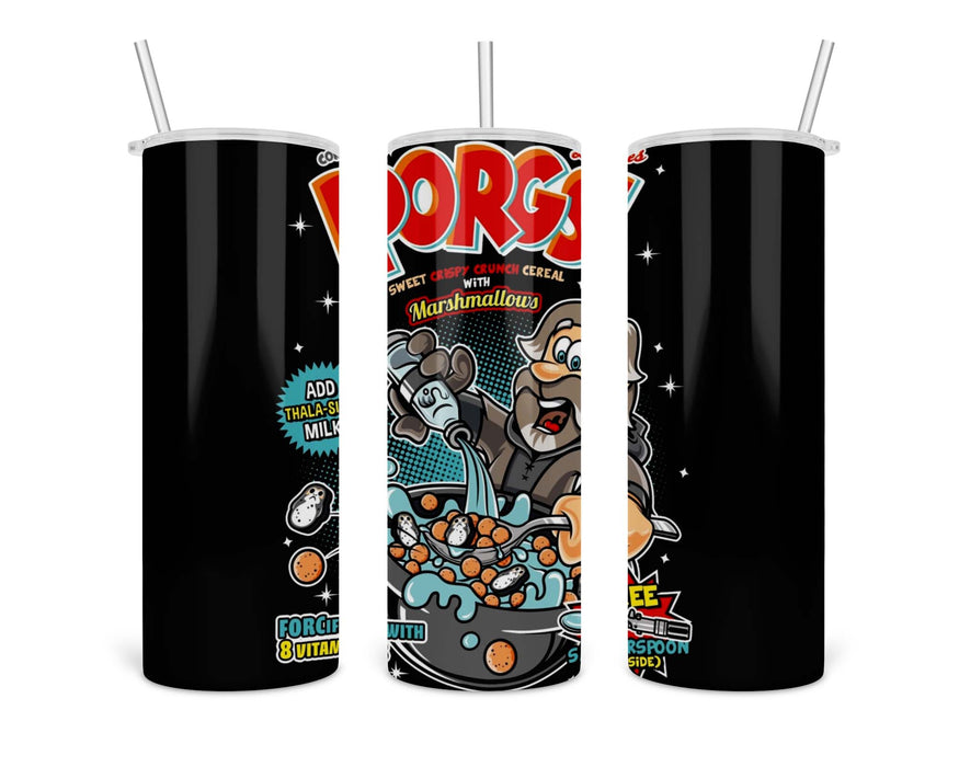 Corn Porgs Double Insulated Stainless Steel Tumbler
