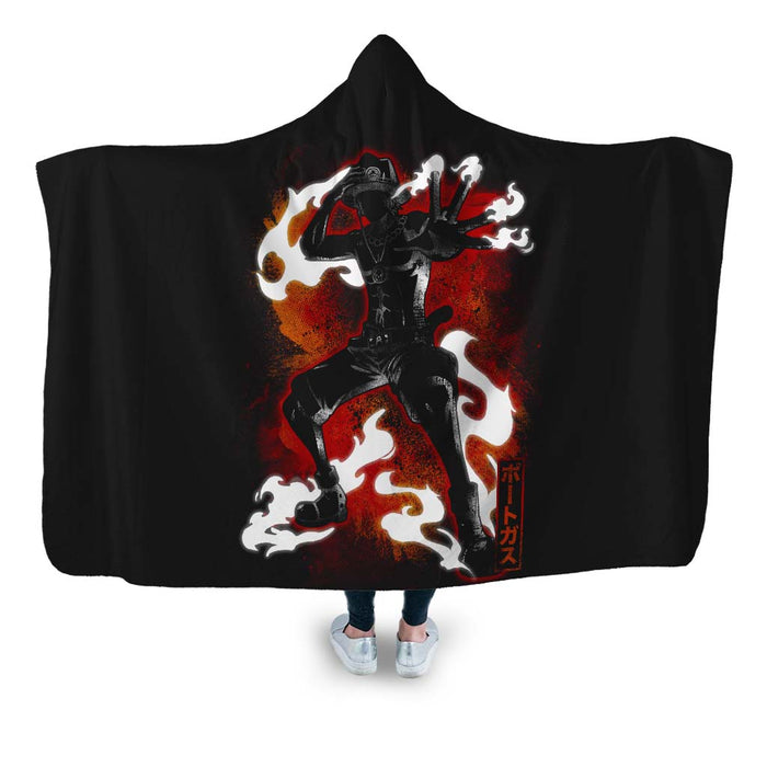 Cosmic Ace Hooded Blanket