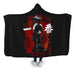 Cosmic Afro Samurai Hooded Blanket