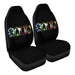 Cosmic Demon Slayer Car Seat Covers - One size