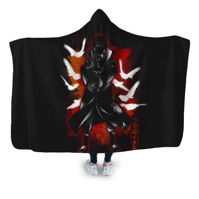 Cosmic Itachi Hooded Blanket