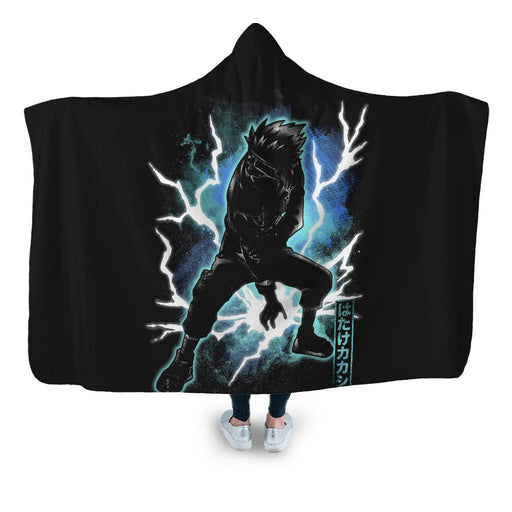 Cosmic Kakashi Hooded Blanket