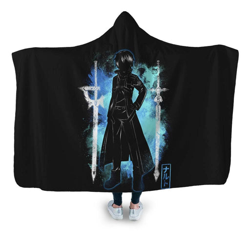 Cosmic Kirito Hooded Blanket