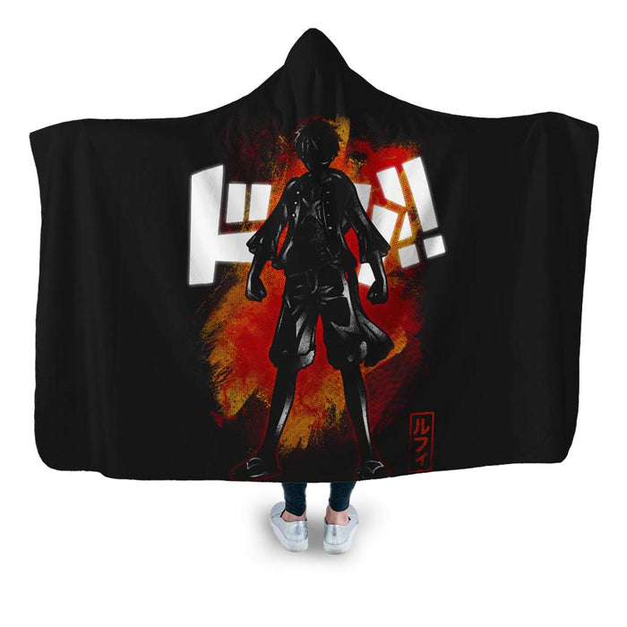 Cosmic Luffy Hooded Blanket