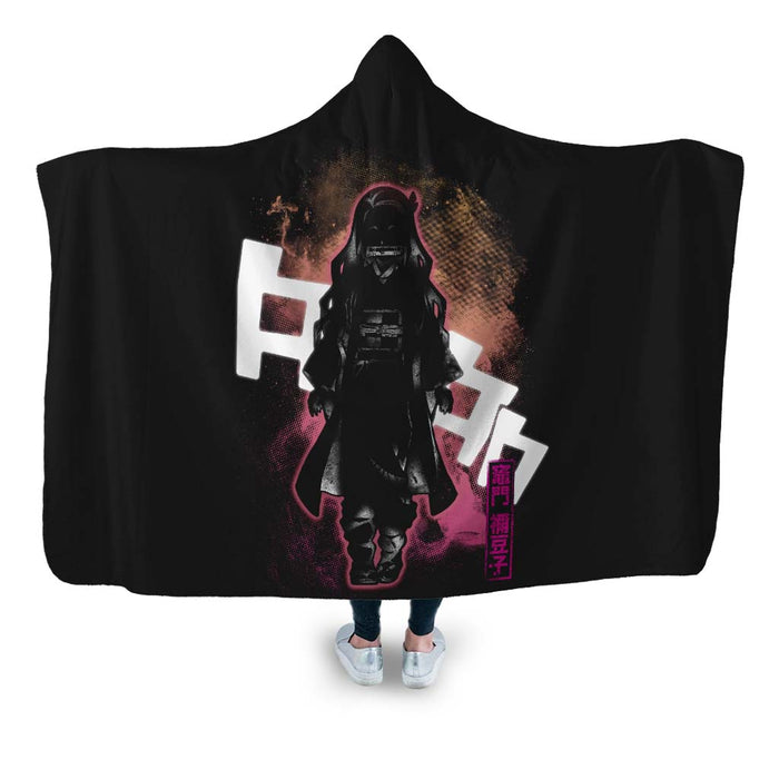 Cosmic Nezuko 1 Hooded Blanket