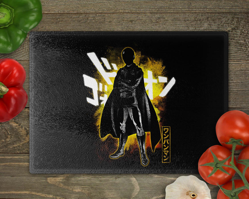 Cosmic Saitama Cutting Board