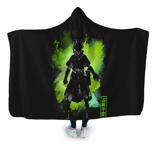 Cosmic Senku Hooded Blanket