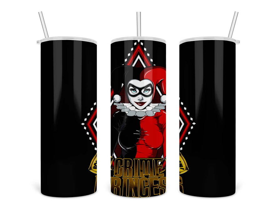 Crime Princess Double Insulated Stainless Steel Tumbler