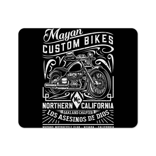Custom Bikes Oak Mouse Pad