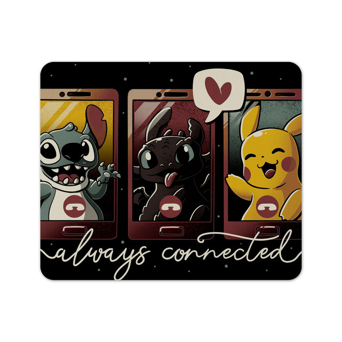Cute Connection Mouse Pad