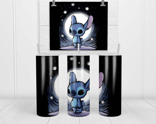 Cute Alien Double Insulated Stainless Steel Tumbler