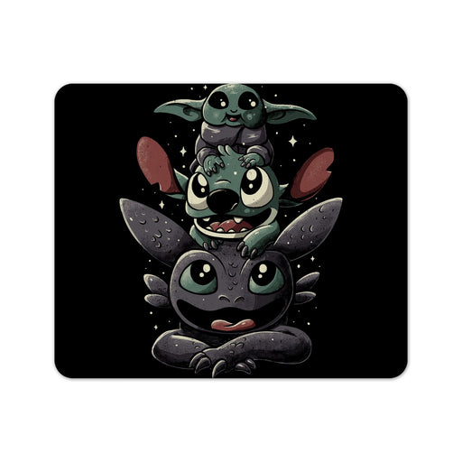 Cuteness Tower Mouse Pad