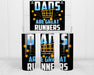 Dads Are Great Runners Double Insulated Stainless Steel Tumbler