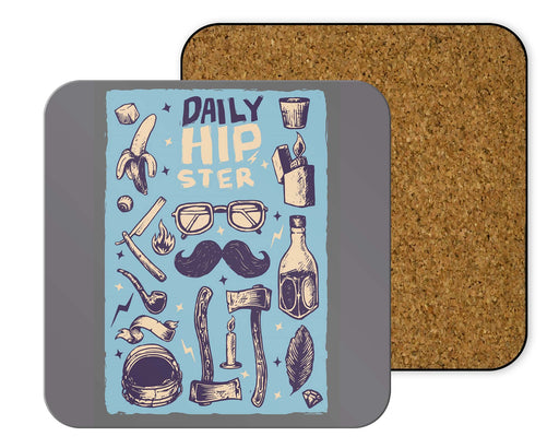 Daily Hipster Coasters