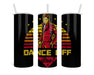 Dance Off Bro Distressed Double Insulated Stainless Steel Tumbler