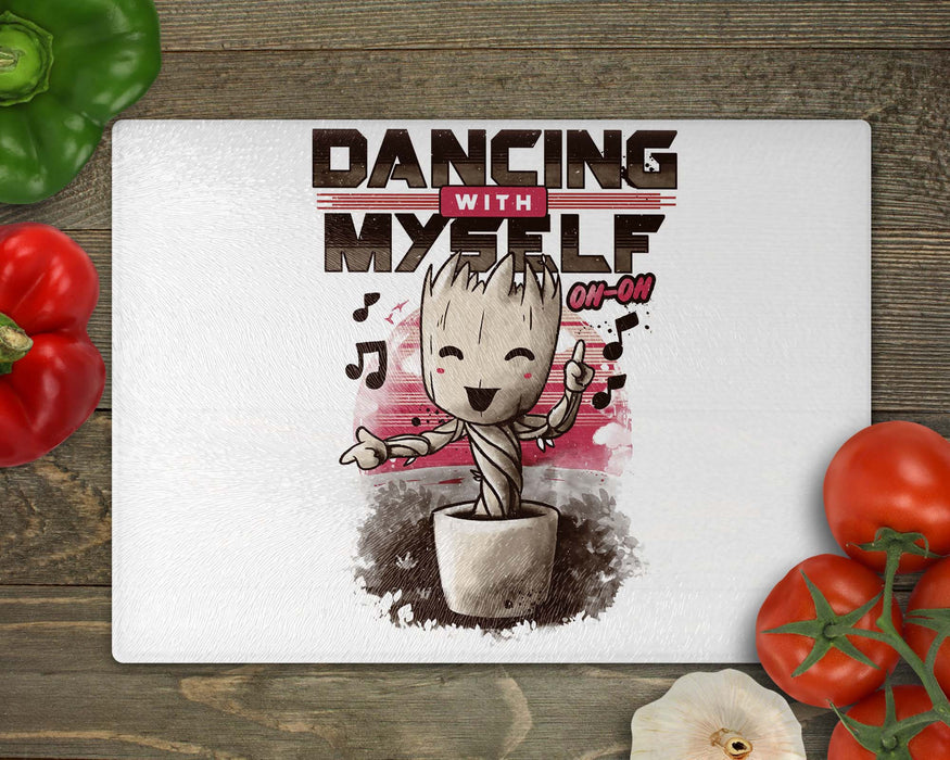 Dancing With Myself Groot Cutting Board