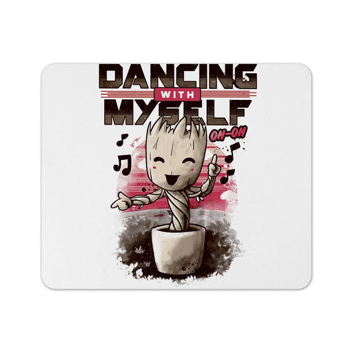 Dancing With Myself Groot Mouse Pad