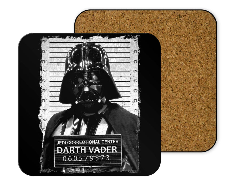 Darth Vader Mugshot Coasters