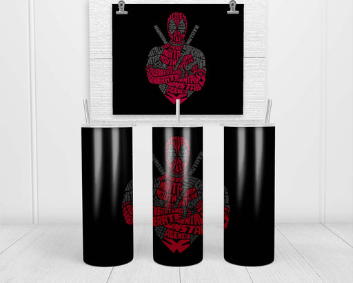 Dead Red Double Insulated Stainless Steel Tumbler