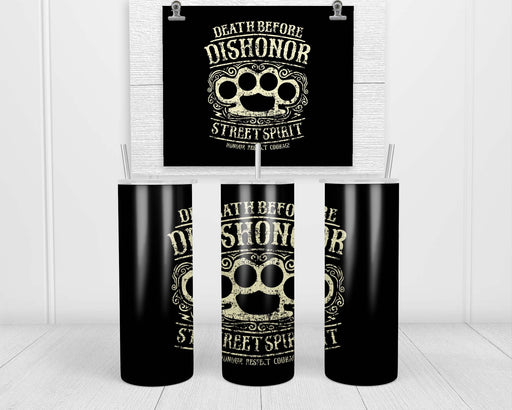 Death Before Dishonor Double Insulated Stainless Steel Tumbler