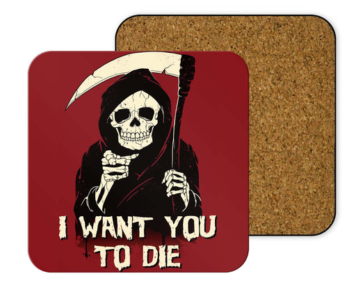 Death Chose You Coasters