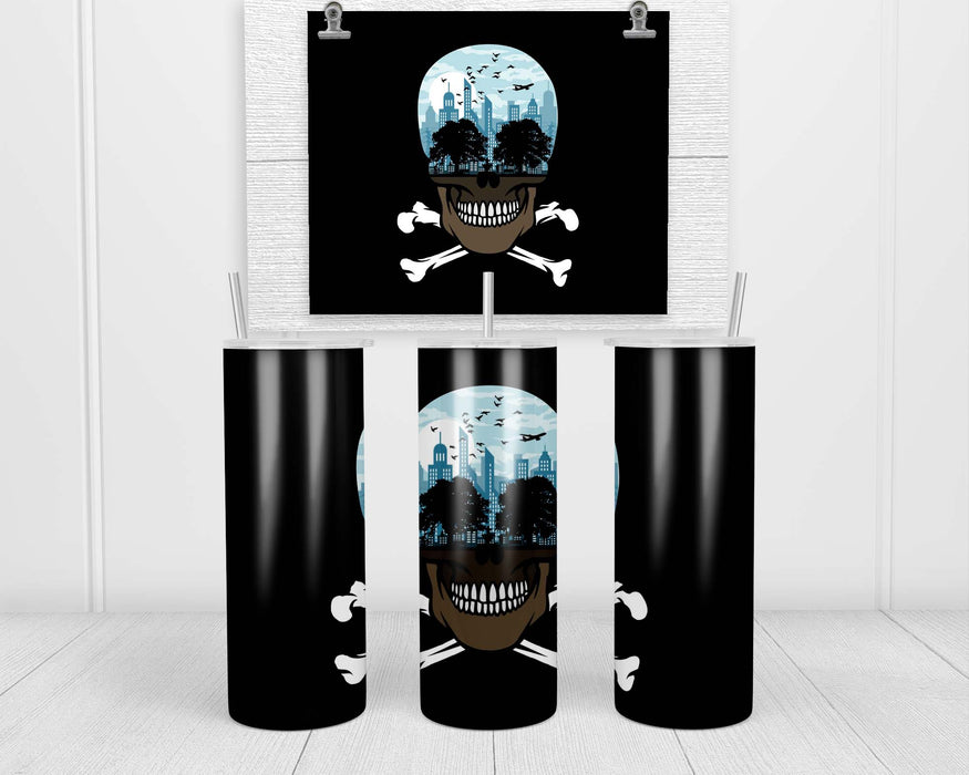 Death City Double Insulated Stainless Steel Tumbler