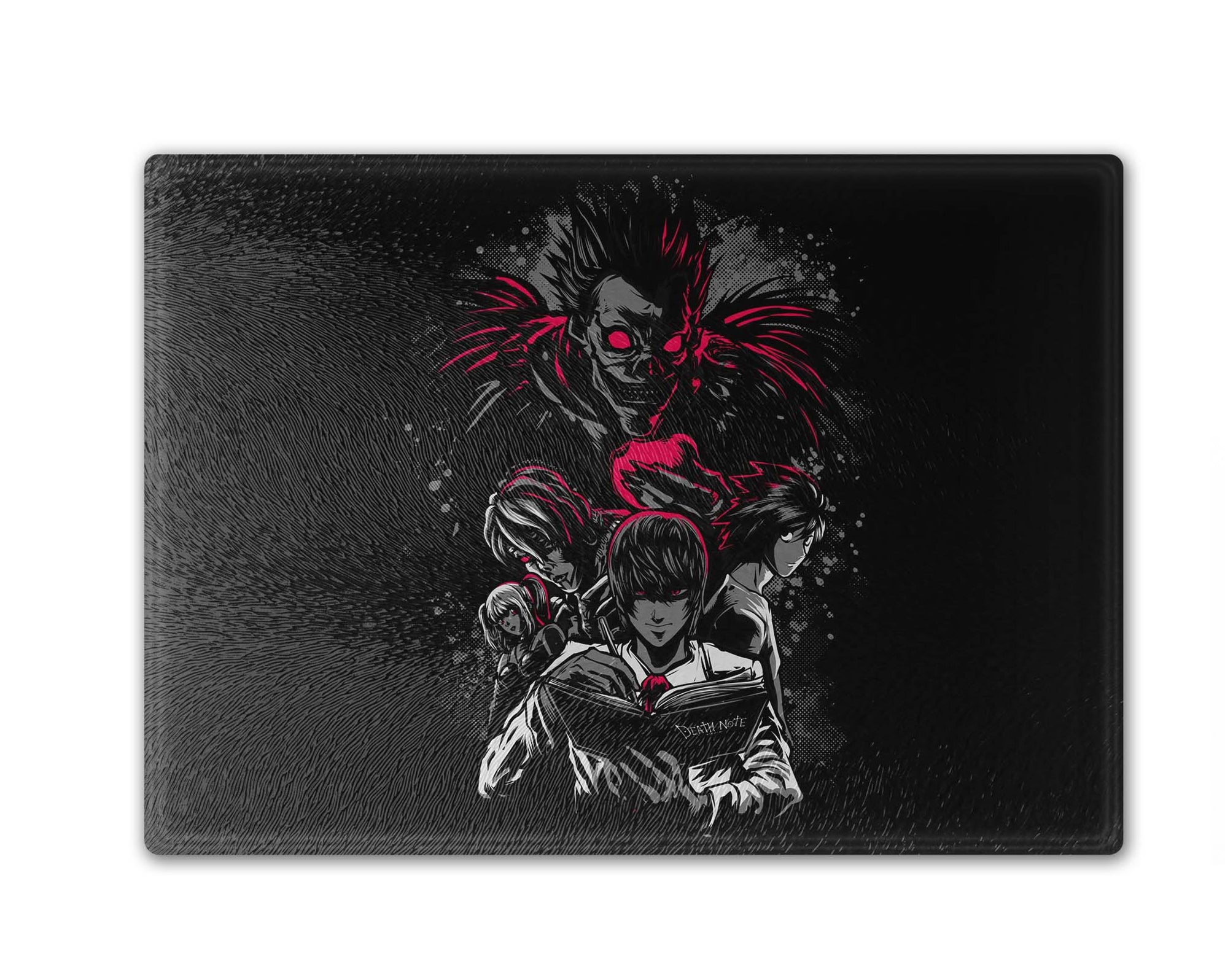 Cut Death Note Death Note Cutting Board - Cutting Boards | Nurd Tyme — Nurdtyme LLC