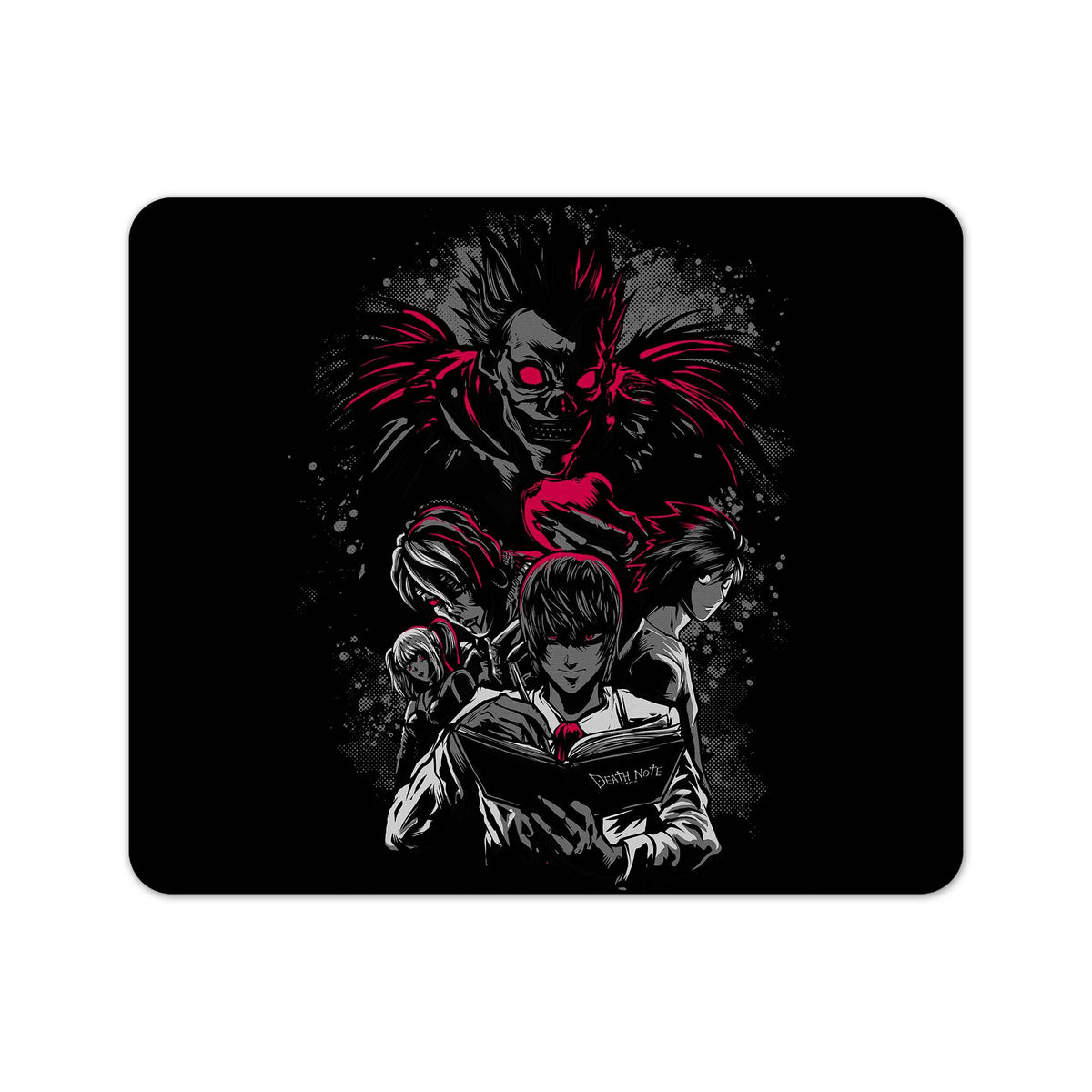 Death Notepad Death Note Mouse Pad - Mousepad | Nurd Tyme — Nurdtyme LLC