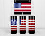 Death Stars And Stripes extra Double Insulated Stainless Steel Tumbler
