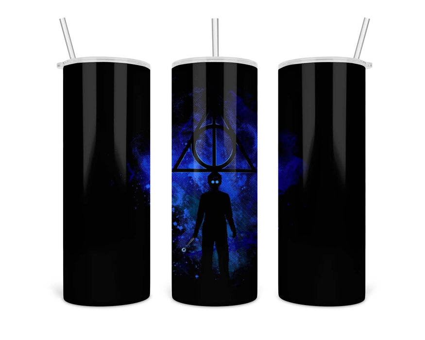 Deathly Hallows Art Double Insulated Stainless Steel Tumbler