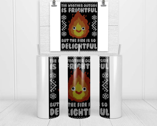 Delightful Fire Double Insulated Stainless Steel Tumbler