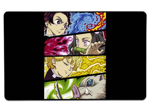 Demon Heroes Large Mouse Pad