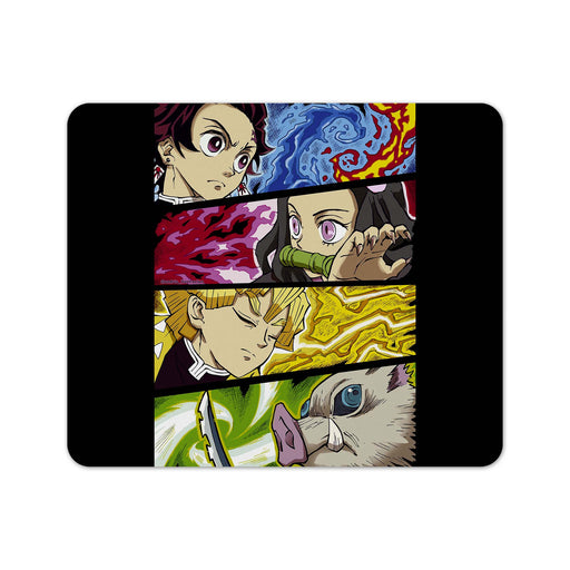 Demon Heroes Mouse Pad